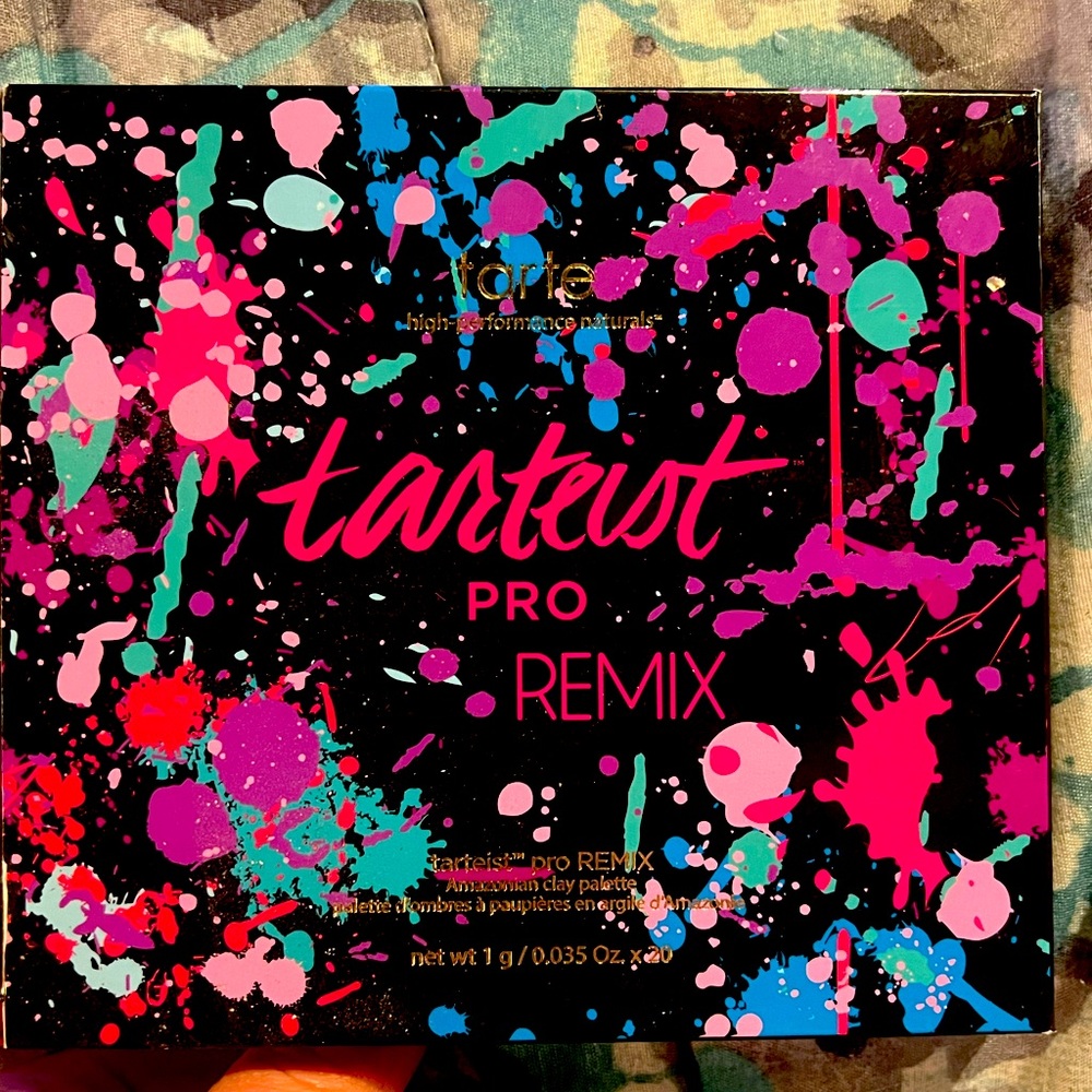 Tartiest Pro remix eyeshadow palette Never Used